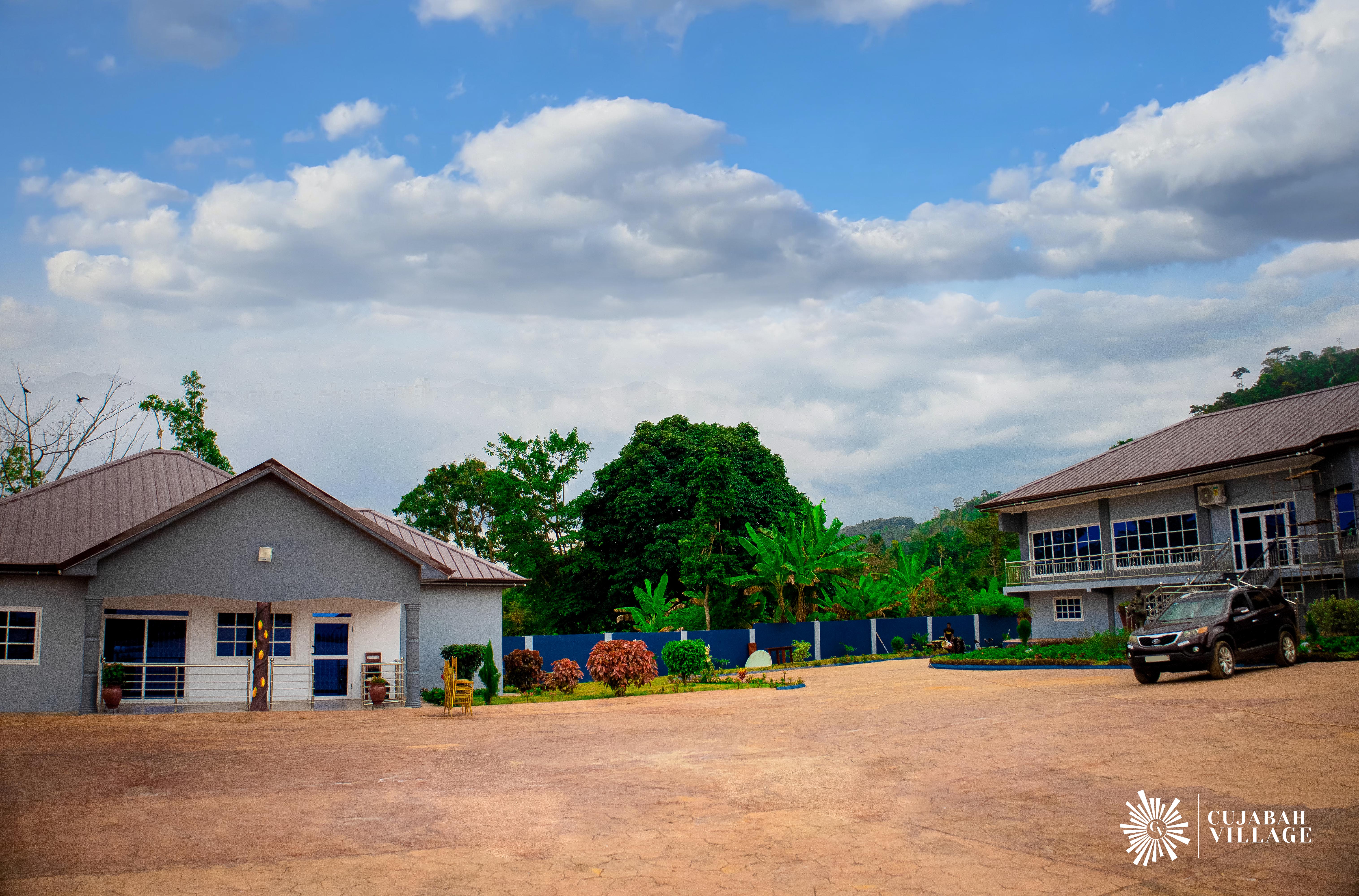 This is the Foreground of Cujabah Village with a spacious car park for all Events both Indoor and Outdoor